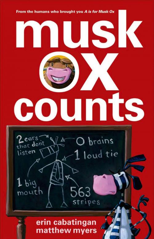 Cover of the book Musk Ox Counts by Erin Cabatingan, Roaring Brook Press