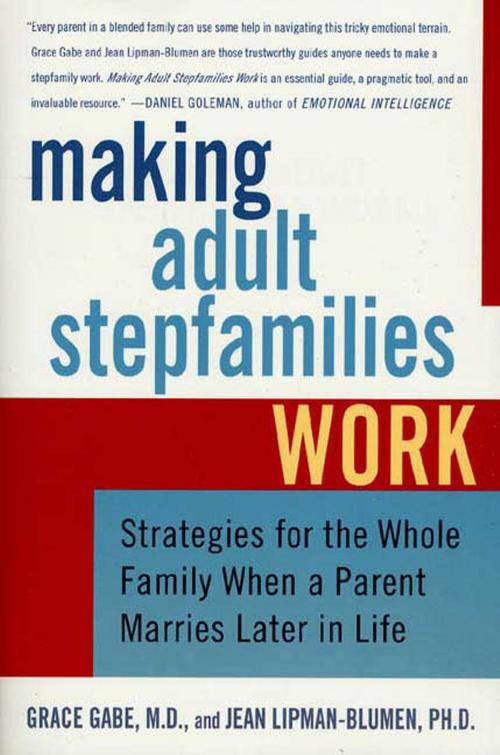 Cover of the book Making Adult Stepfamilies Work by Jean Lipman-Blumen, Grace Gabe, St. Martin's Press