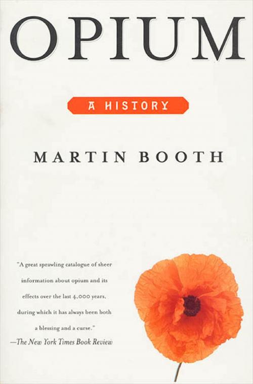 Cover of the book Opium by Martin Booth, St. Martin's Press