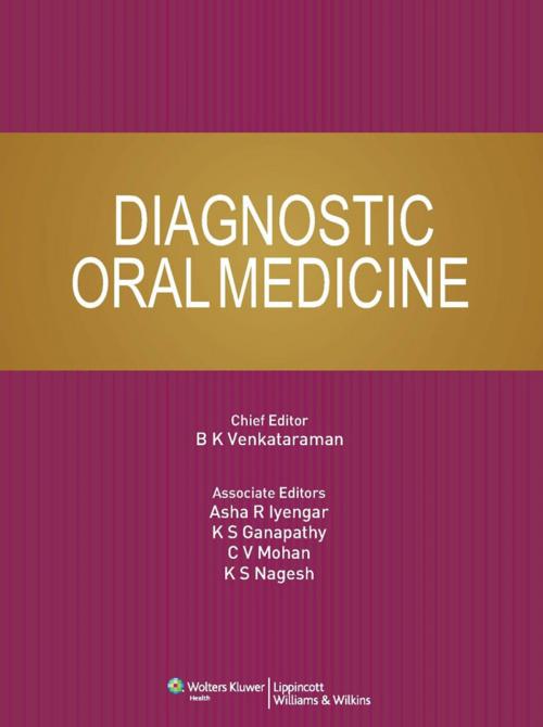 Cover of the book Textbook of Diagnostic Oral Medicine by Sreenivasan Venkatraman, Wolters Kluwer Health