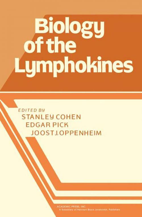 Cover of the book Biology of the Lymphokines by , Elsevier Science