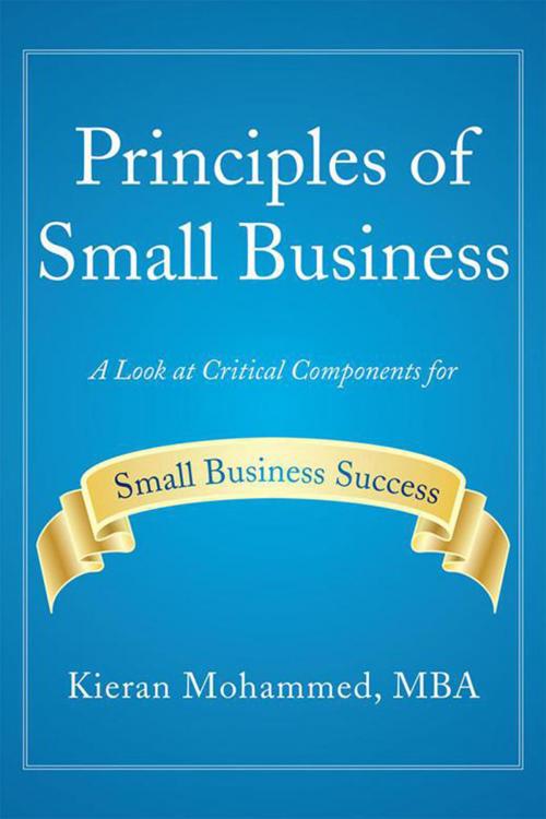 Cover of the book Principles of Small Business by Kieran Mohammed, Xlibris US