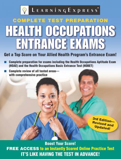 Cover of the book Health Occupations Entrance Exams by LearningExpress LLC, Learning Express