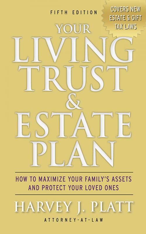 Cover of the book Your Living Trust & Estate Plan by Harvey J. Platt, Allworth