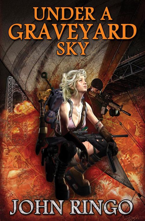 Cover of the book Under a Graveyard Sky by John Ringo, Baen Books