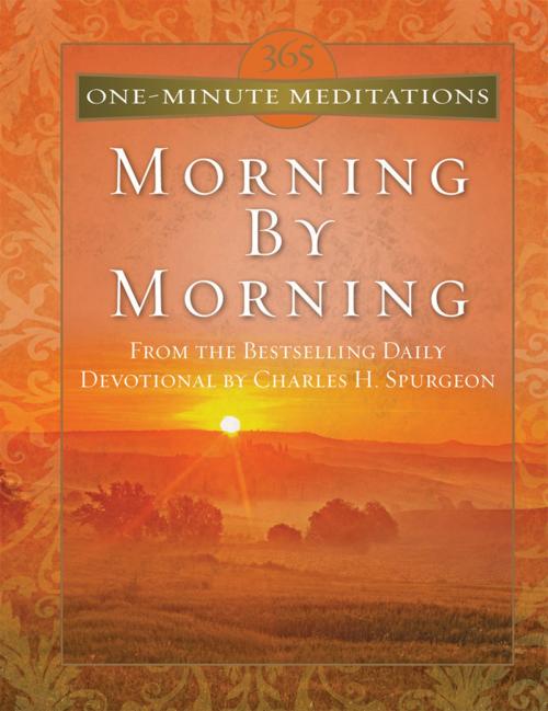 Cover of the book 365 One-Minute Meditations From Morning By Morning by Charles Spurgeon, Barbour Publishing, Inc.