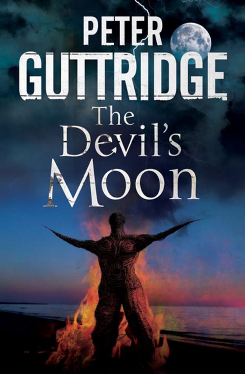 Cover of the book The Devil's Moon by Peter Guttridge, Severn House Publishers