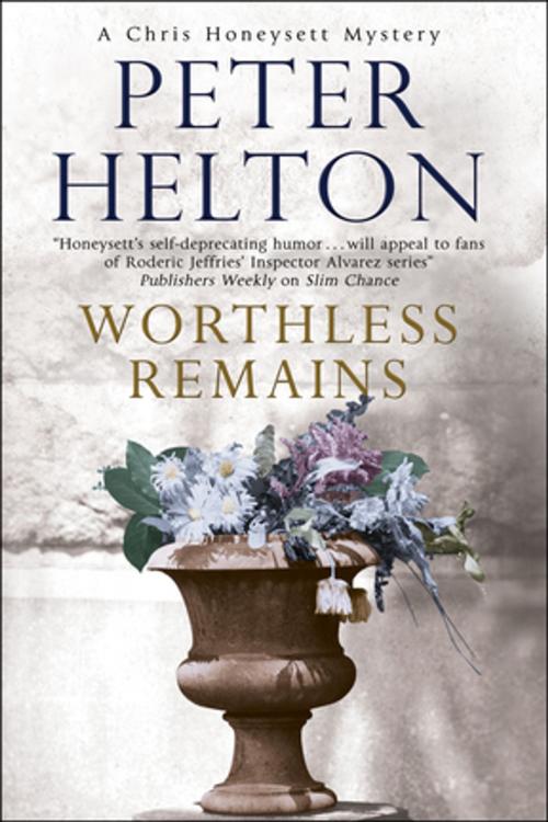 Cover of the book Worthless Remains by Peter Helton, Severn House Publishers