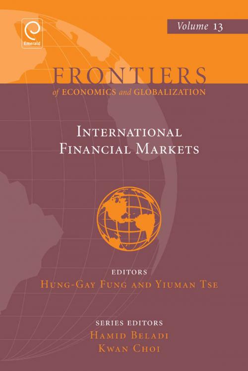 Cover of the book International Financial Markets by , Emerald Group Publishing Limited