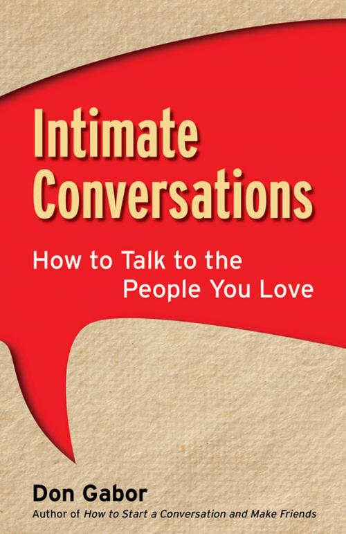 Cover of the book Intimate Conversations by Don Gabor, Conversation Arts Media