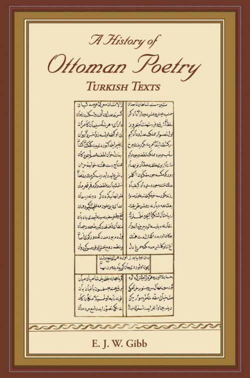 Cover of the book A History of Ottoman Poetry Volume VI by E.J.W. Gibb, Gibb Memorial Trust