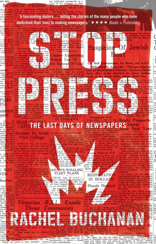 Cover of the book Stop Press by Rachel Buchanan, Scribe Publications Pty Ltd
