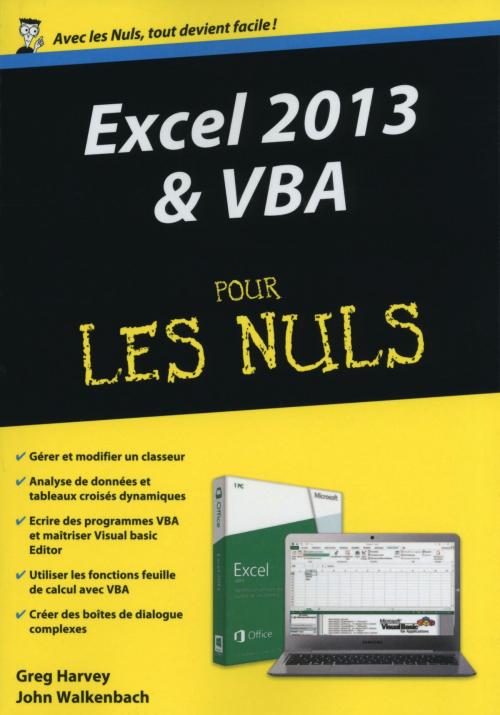 Cover of the book Excel 2013 et VBA Mégapoche Pour les Nuls by Greg HARVEY, John WALKENBACH, edi8
