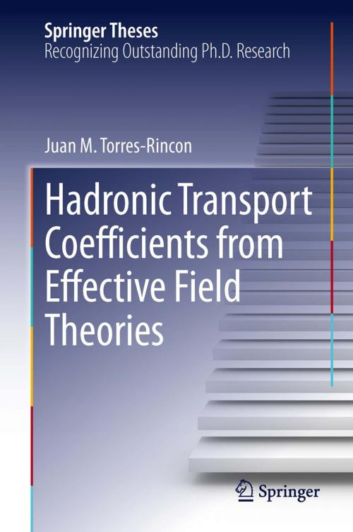 Cover of the book Hadronic Transport Coefficients from Effective Field Theories by Juan M. Torres-Rincon, Springer International Publishing