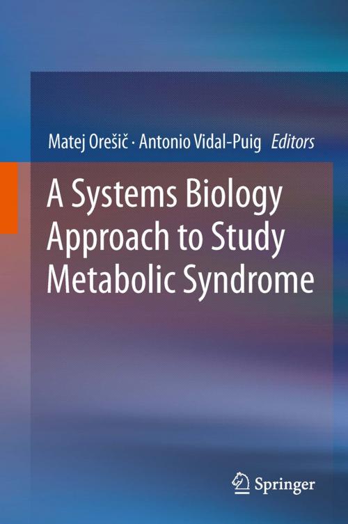 Cover of the book A Systems Biology Approach to Study Metabolic Syndrome by , Springer International Publishing