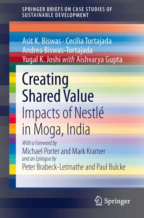 Cover of the book Creating Shared Value by Cecilia Tortajada, Andrea Biswas-Tortajada, Yugal K. Joshi, Aishvarya Gupta, Asit K. Biswas, Springer International Publishing