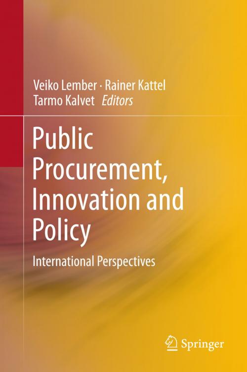 Cover of the book Public Procurement, Innovation and Policy by , Springer Berlin Heidelberg