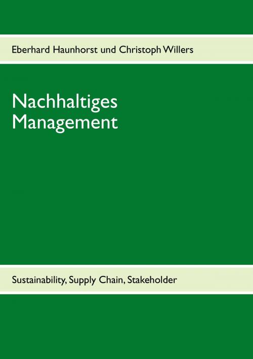 Cover of the book Nachhaltiges Management by , Books on Demand