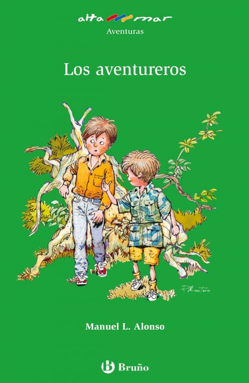 Cover of the book Los aventureros (ebook) by Manuel L. Alonso, Editorial Bruño
