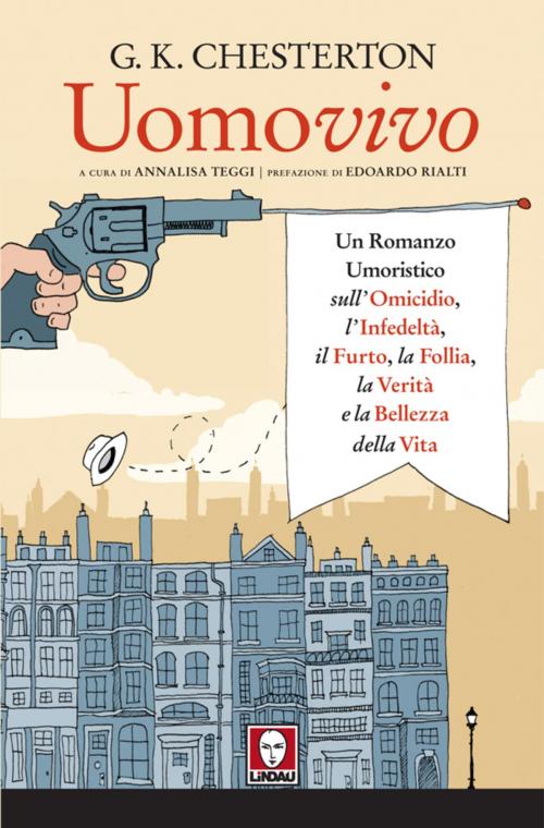 Cover of the book Uomovivo by Gilbert Keith Chesterton, Edoardo Rialti, Lindau