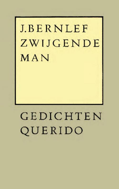 Cover of the book Zwijgende man by J. Bernlef, Singel Uitgeverijen