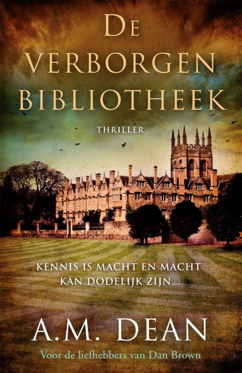 Cover of the book De verborgen bibliotheek by A.M. Dean, VBK Media