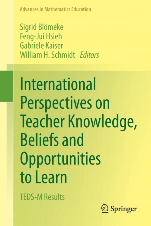 Cover of the book International Perspectives on Teacher Knowledge, Beliefs and Opportunities to Learn by , Springer Netherlands