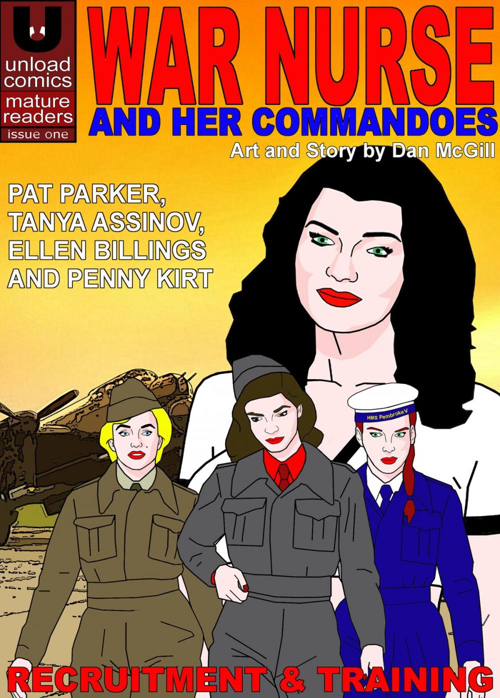 Big bigCover of War Nurse and Her Commandoes #1