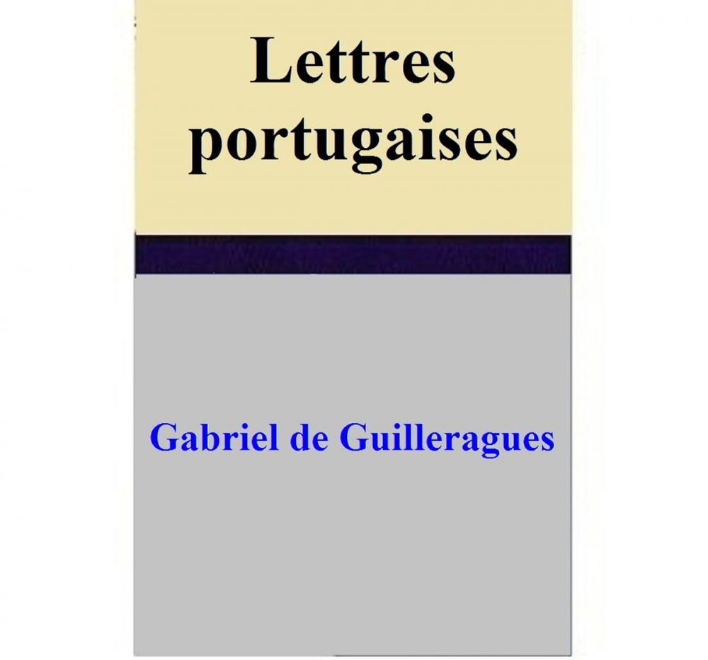 Big bigCover of Lettres portugaises