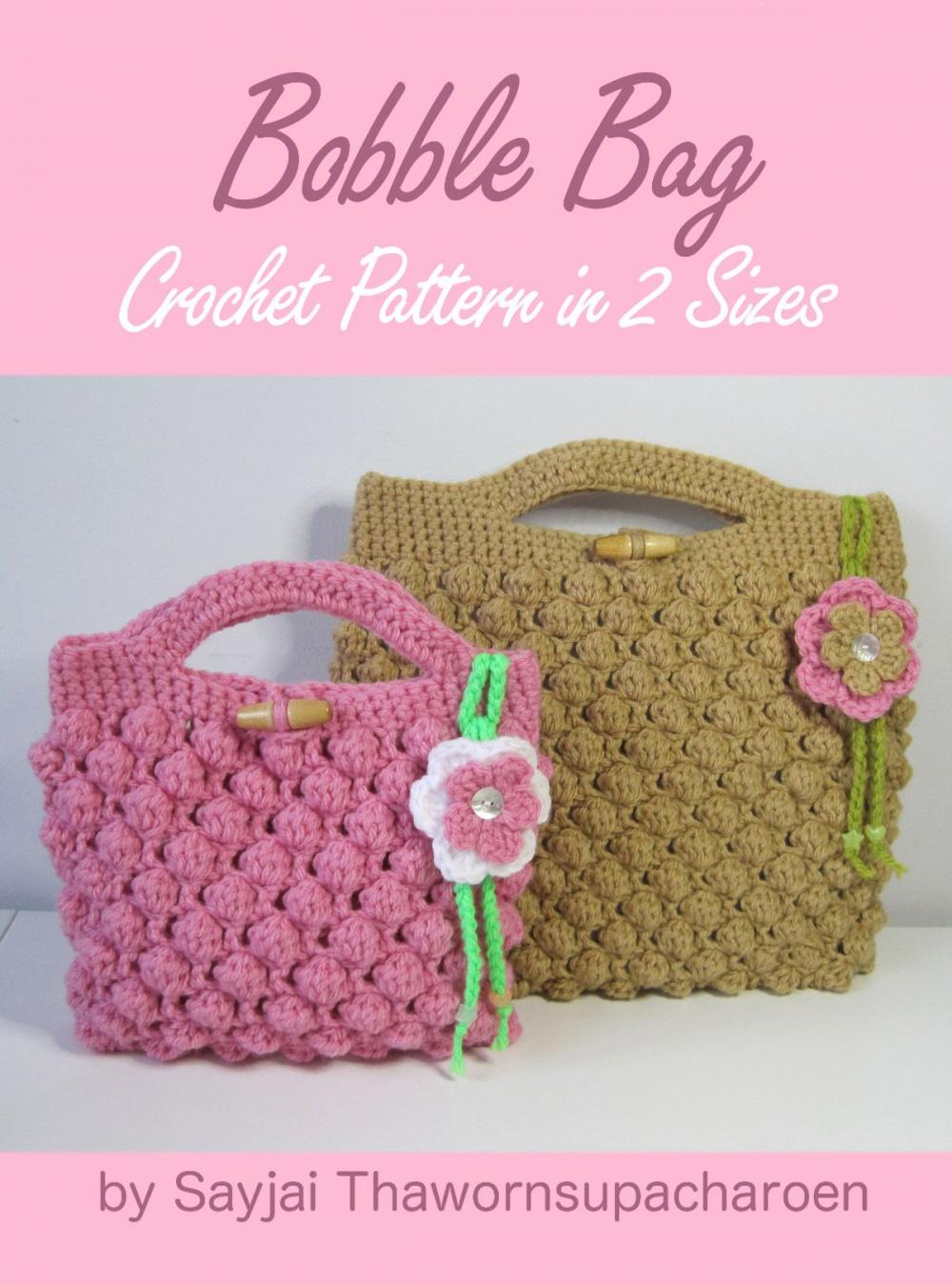 Big bigCover of Bobble Bag Crochet Pattern in 2 Sizes