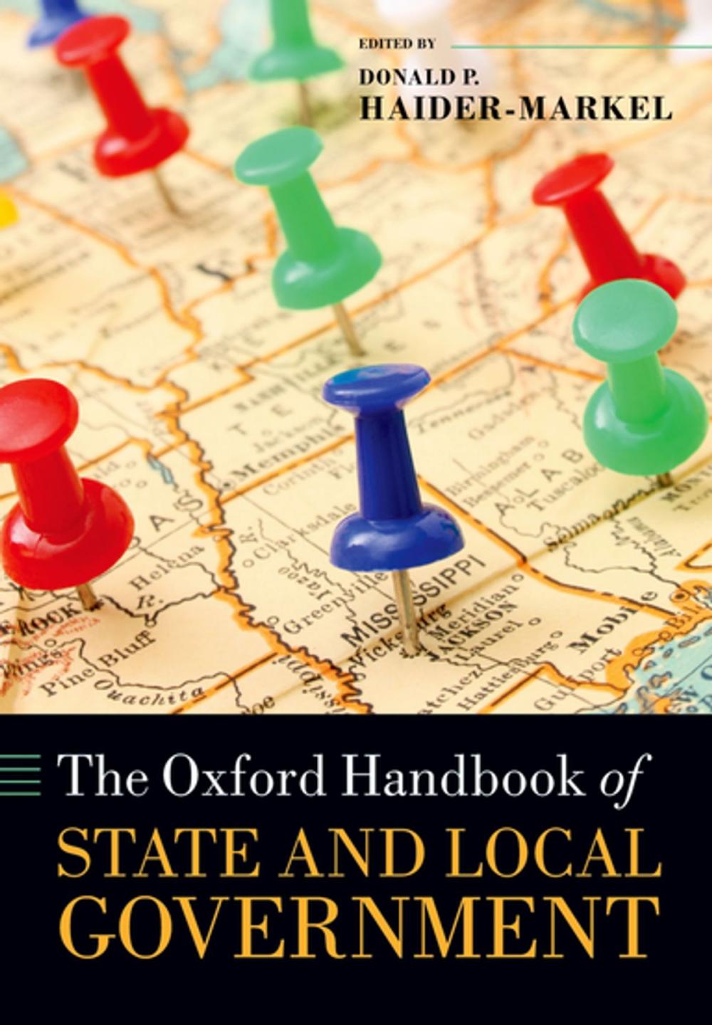 Big bigCover of The Oxford Handbook of State and Local Government