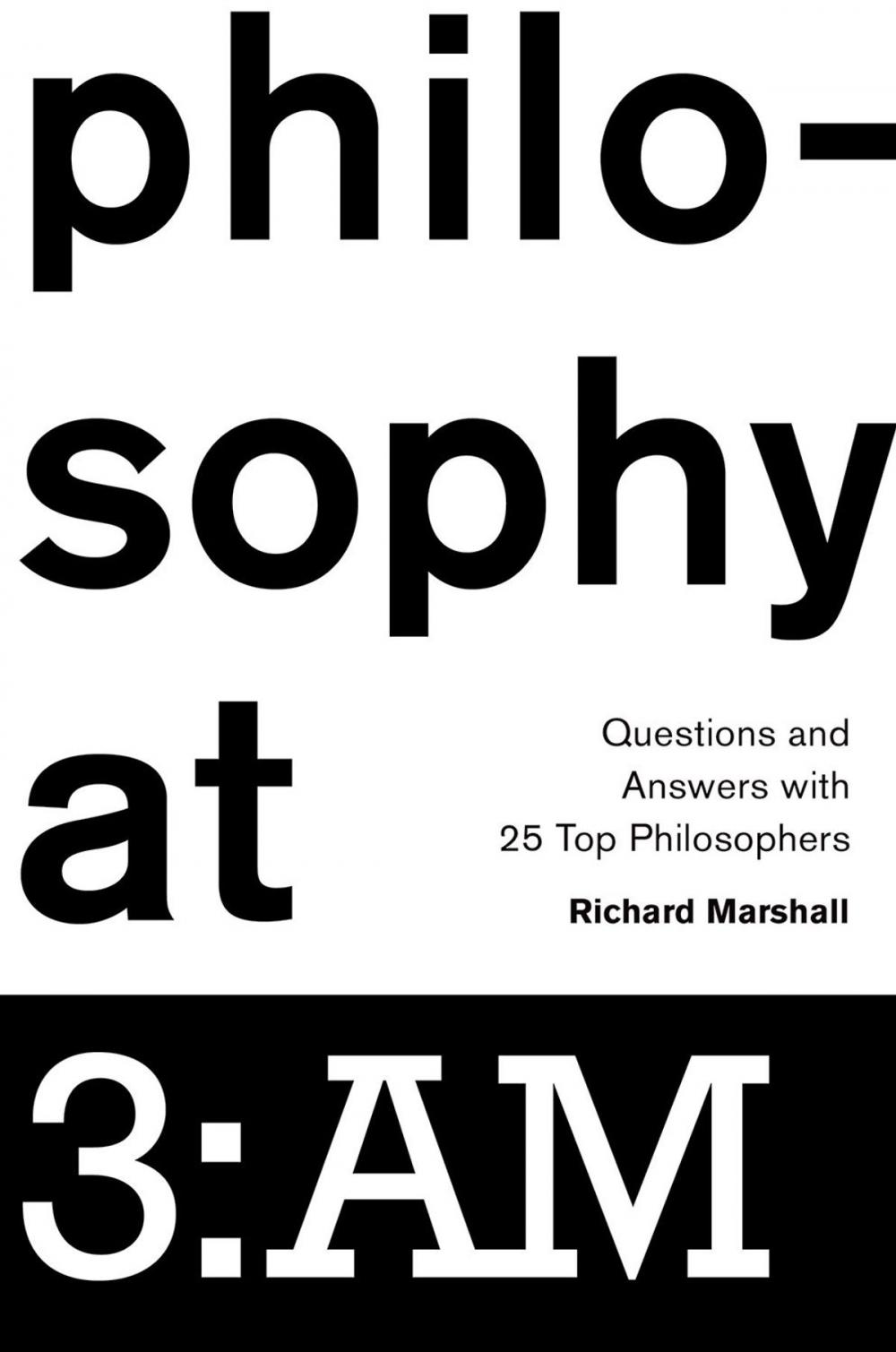 Big bigCover of Philosophy at 3:AM