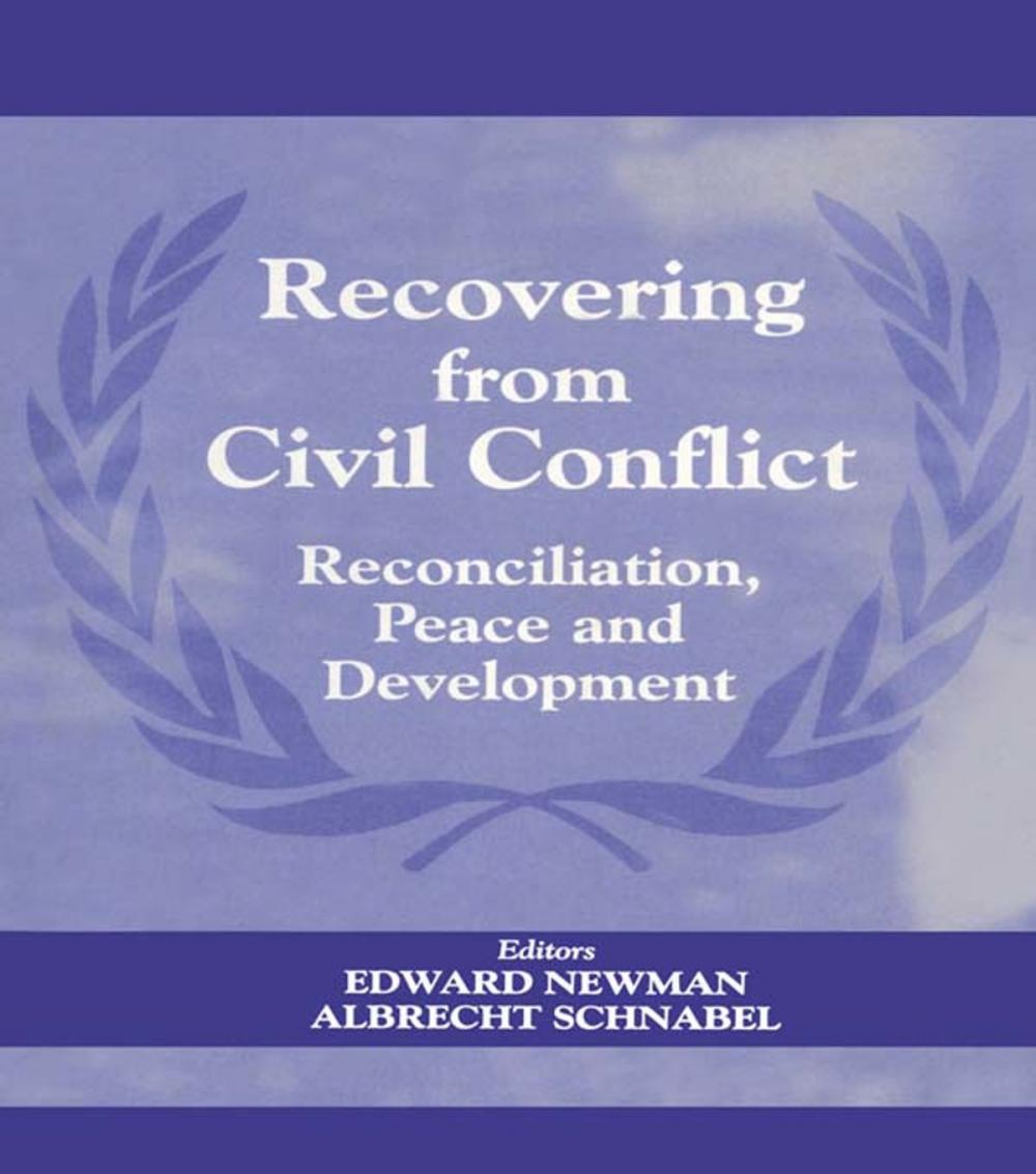 Big bigCover of Recovering from Civil Conflict