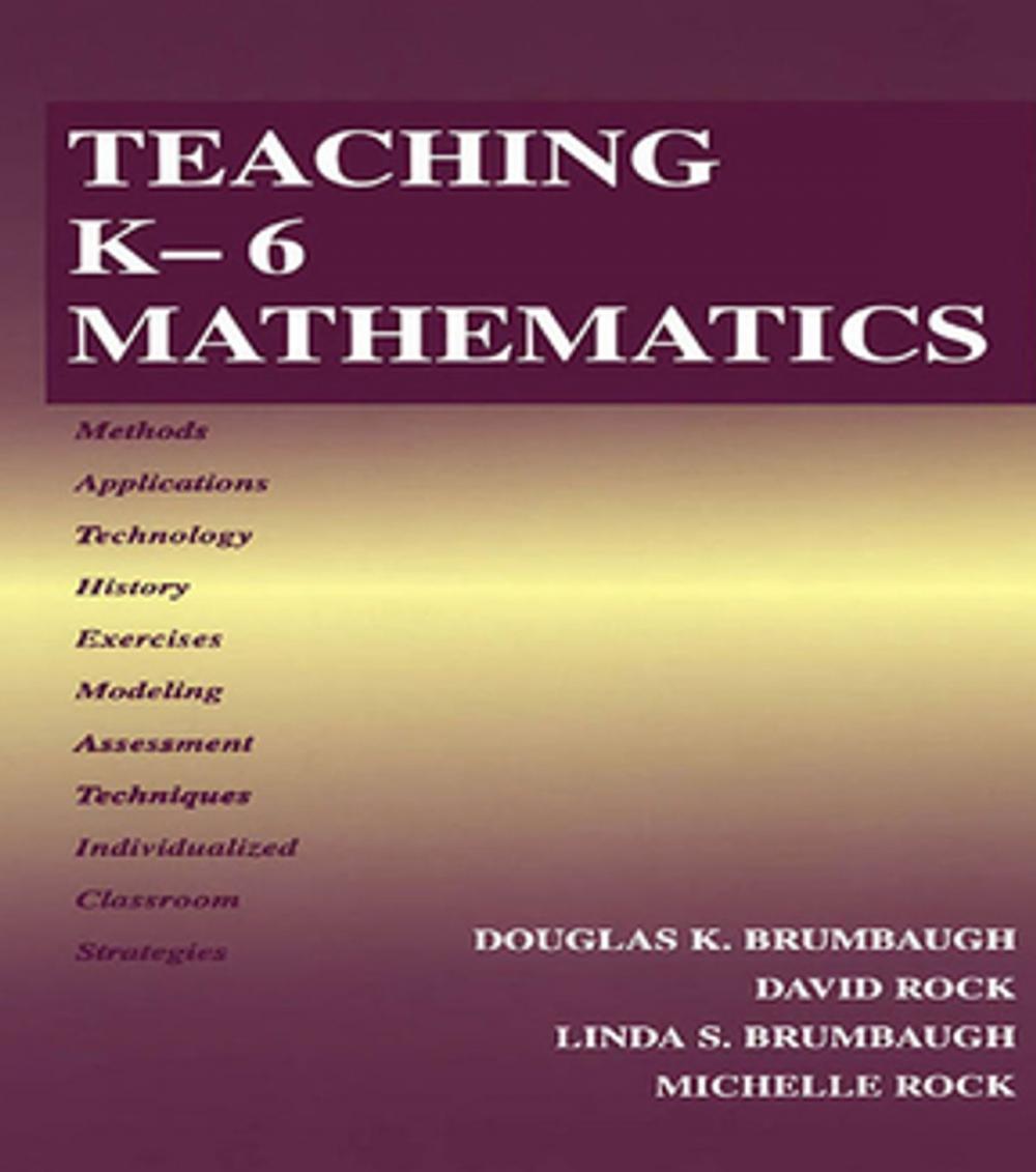 Big bigCover of Teaching K-6 Mathematics