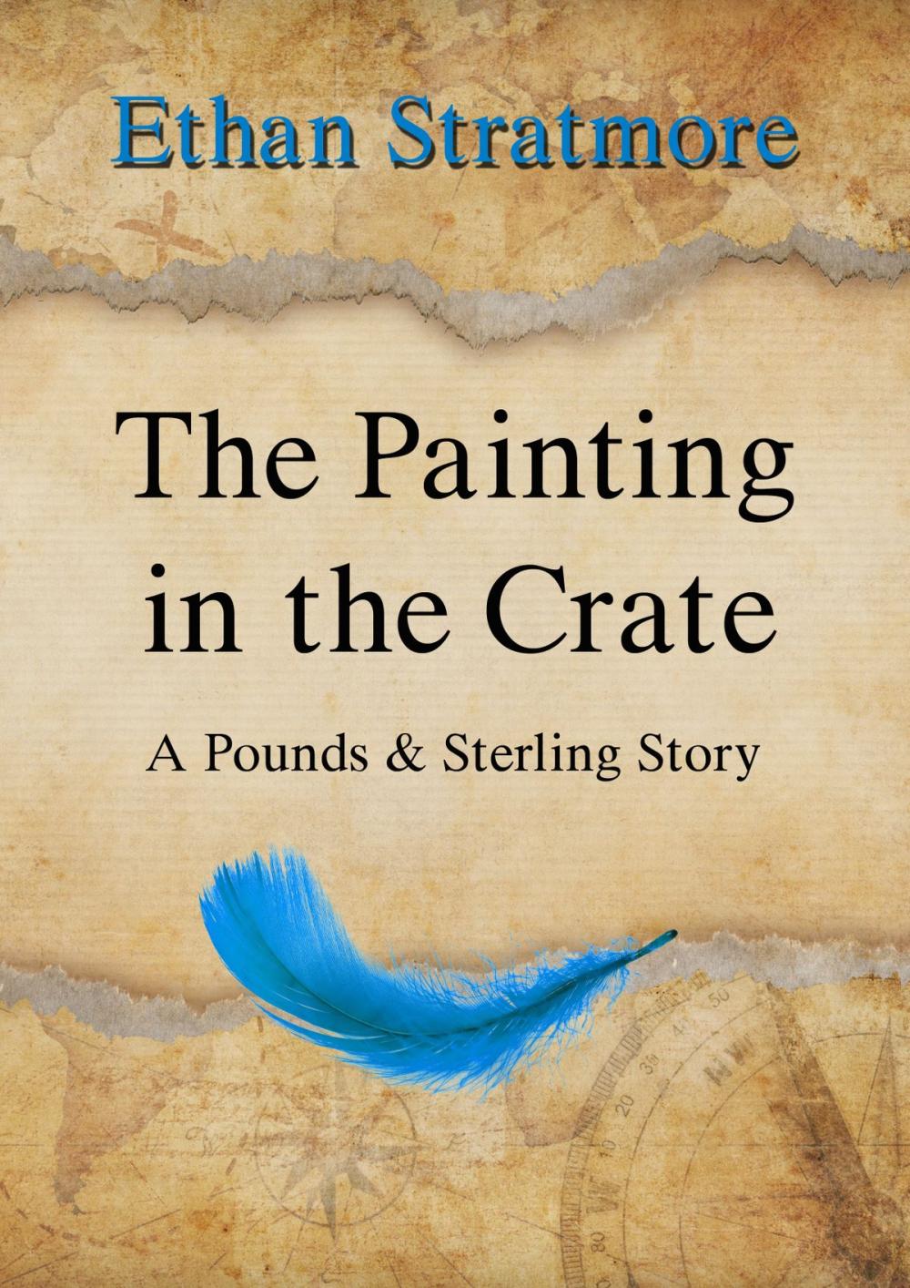 Big bigCover of The Painting in the Crate. A Pounds & Sterling Short Story
