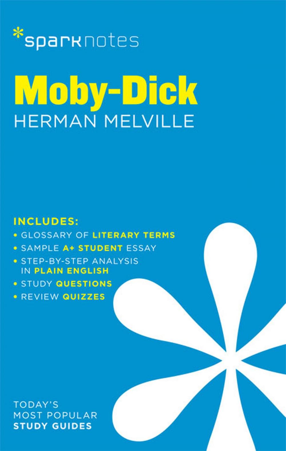 Big bigCover of Moby-Dick SparkNotes Literature Guide