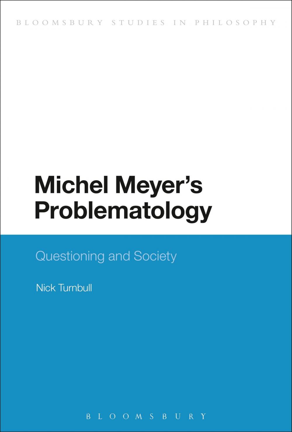 Big bigCover of Michel Meyer's Problematology