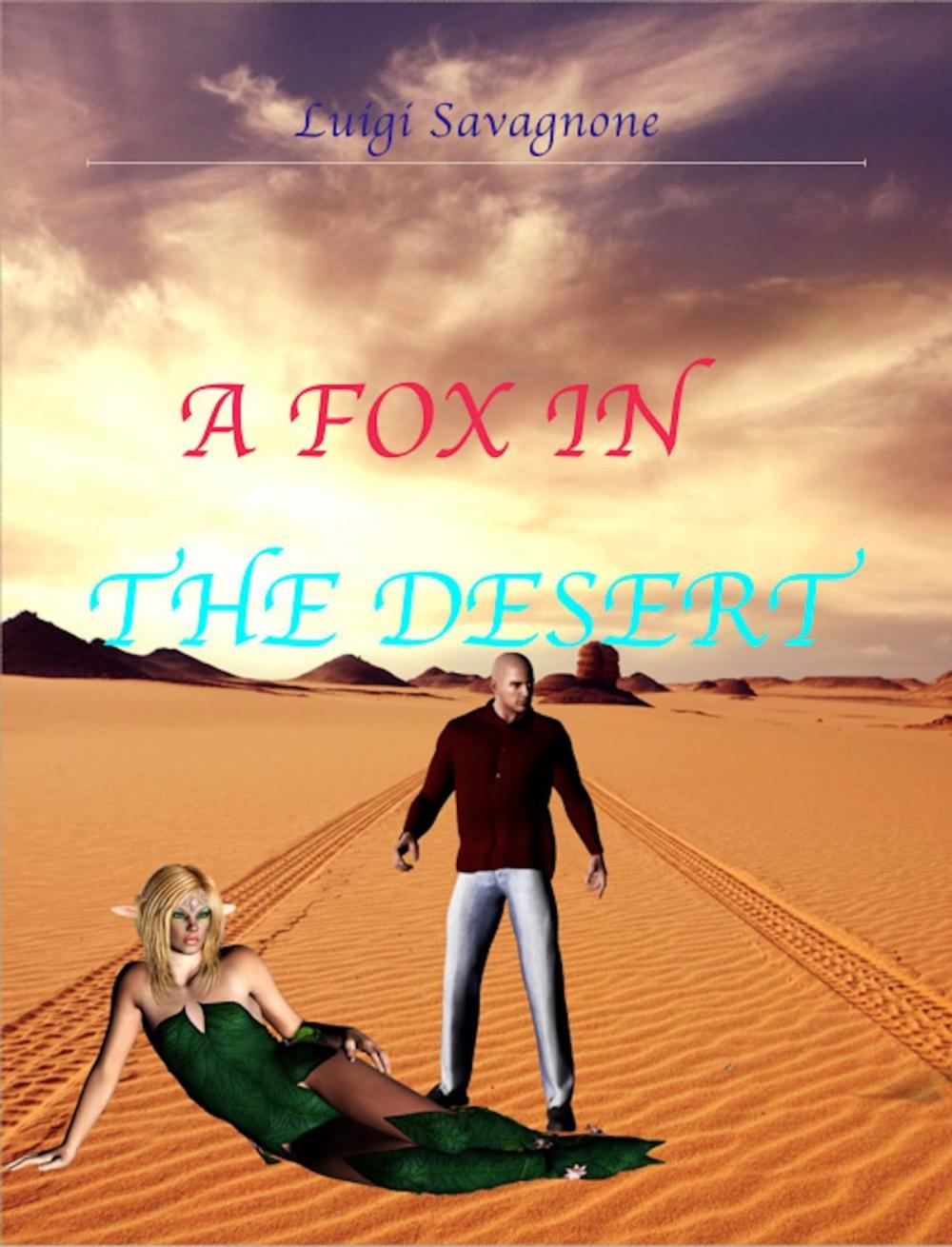 Big bigCover of A fox in the desert