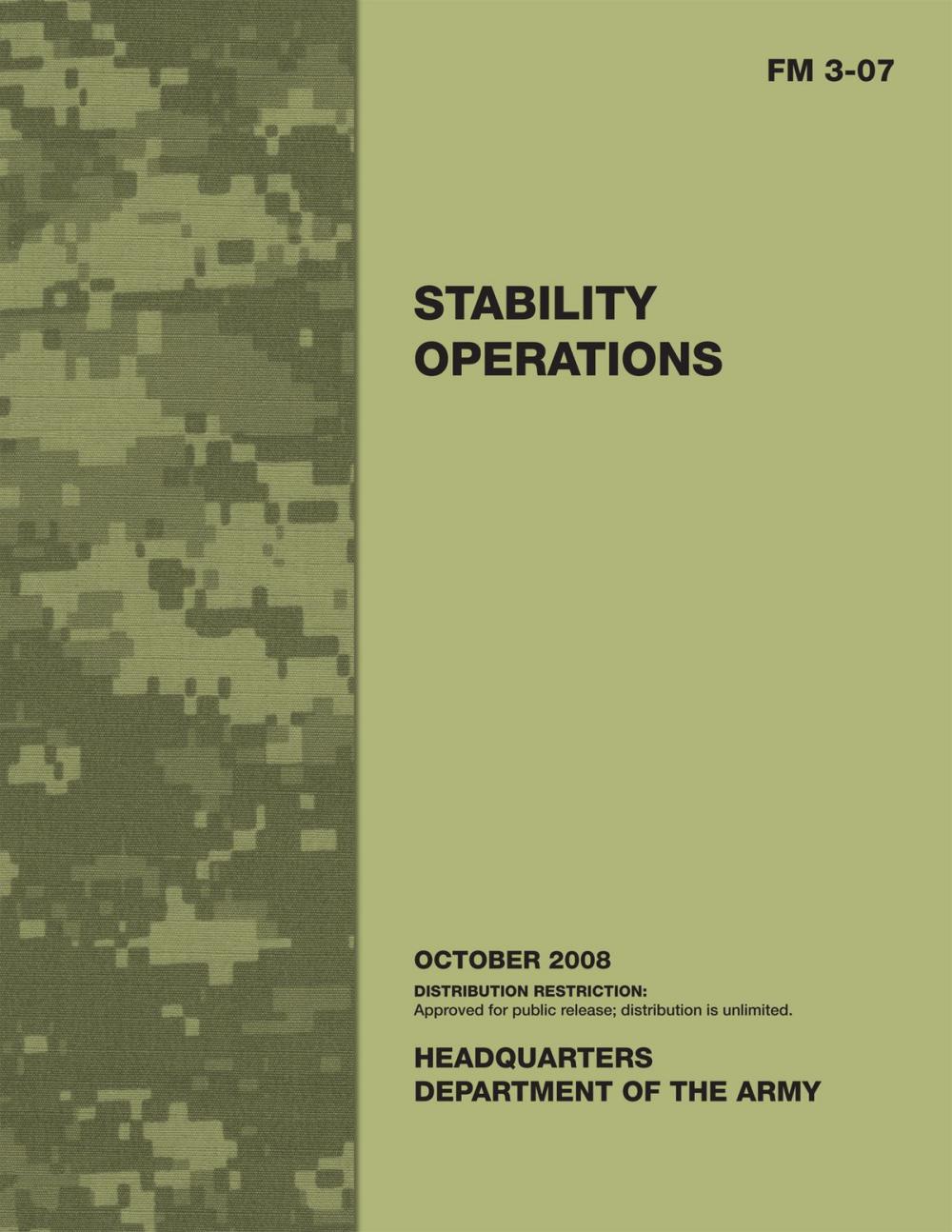 Big bigCover of Stability Operations