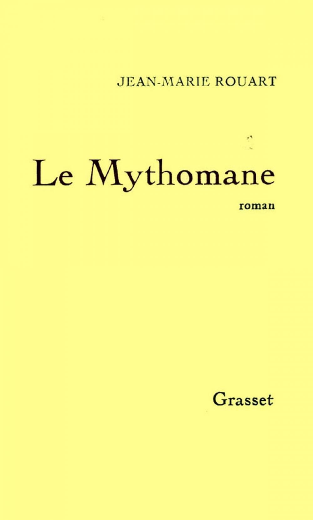 Big bigCover of Le mythomane