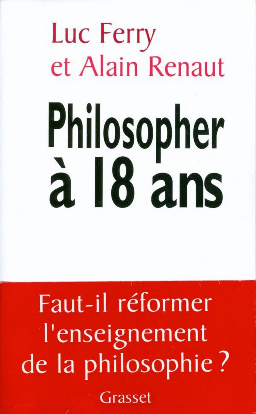 Big bigCover of Philosopher à 18 ans