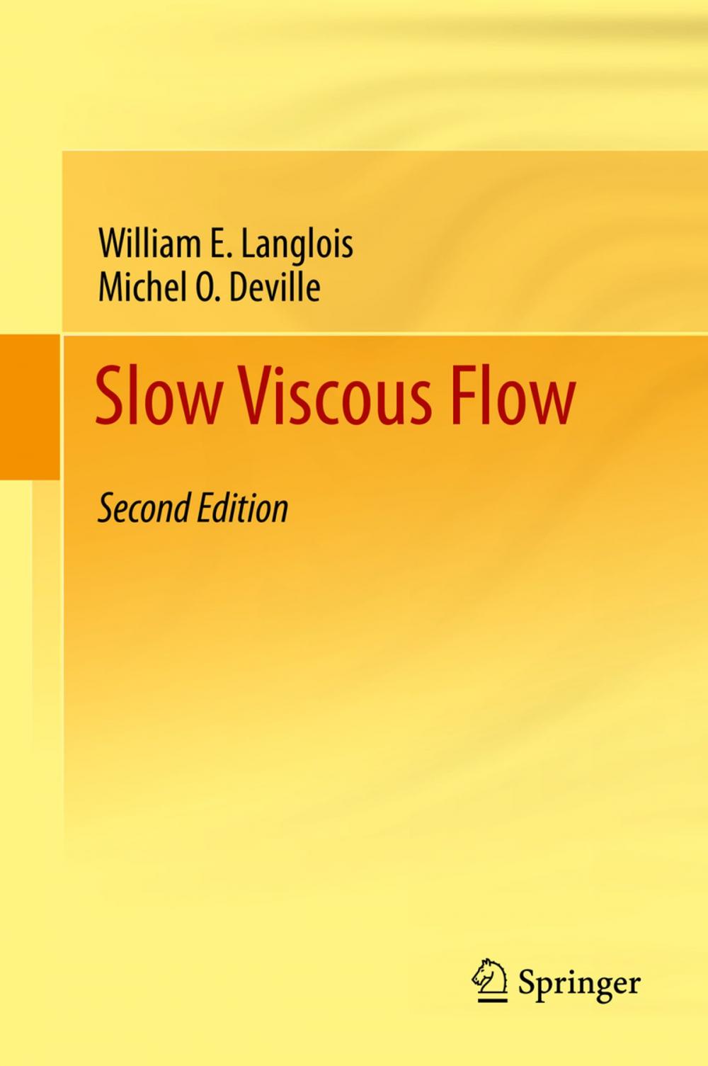 Big bigCover of Slow Viscous Flow