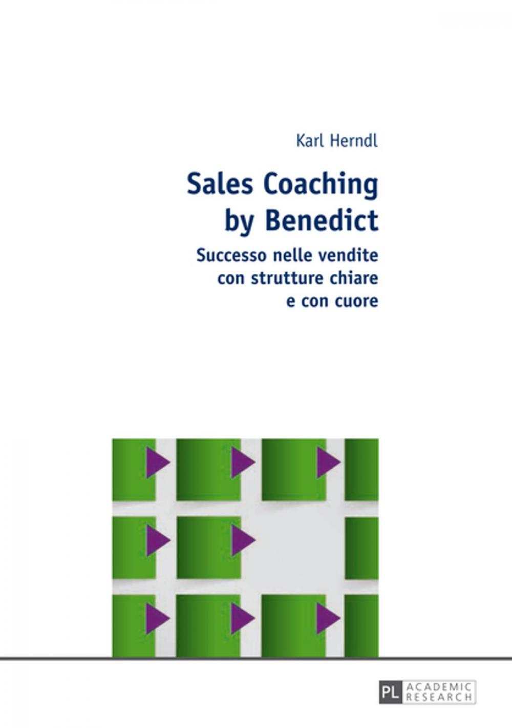 Big bigCover of Sales Coaching by Benedict