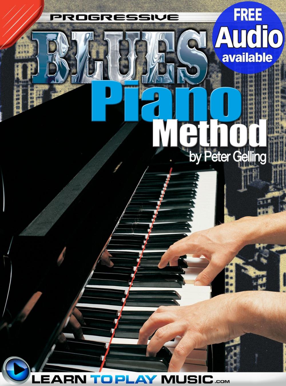 Big bigCover of Blues Piano Lessons for Beginners