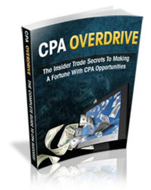 Cover of CPA Overdrive