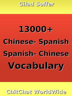 Book cover of 13000+ Chinese - Spanish Spanish - Chinese Vocabulary