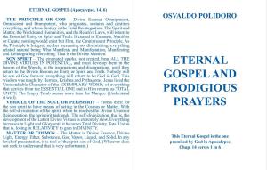 Cover of EVERLASTING GOSPEL AND PRODIGIOUS PRAYERS