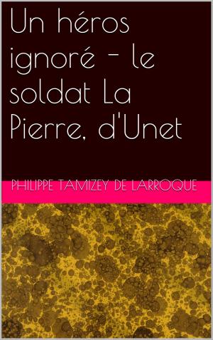 Cover of the book Un héros ignoré - le soldat La Pierre, d'Unet by LOUIS CHARLES MONBRON