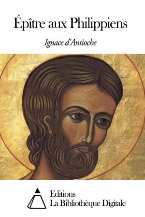 Cover of the book Épître aux Philippiens by Aristophane