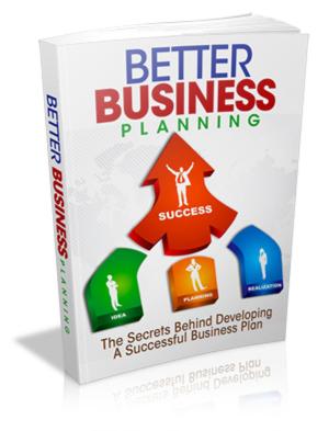 Cover of the book BETTER BUSINESS PLANNING by Jon Sommers